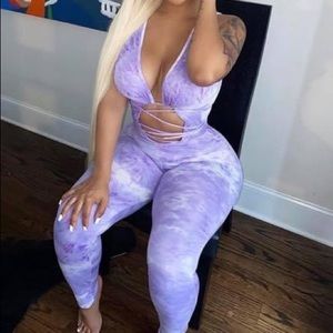 Purple one piece